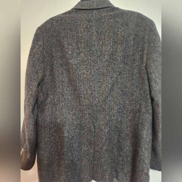 Stafford Gray Wool Blazer 42R VINTAGE - Picture 7 of 11